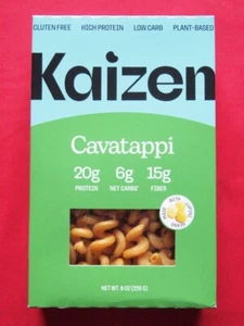 New KAIZEN Cavatappi LOW CARB Lupini Fava Bean 'Pasta' PROTEIN FIBER Keto - Picture 1 of 6