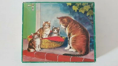 ZIGZAG puzzle Animaux - Tiere made in Switzerland 3x30 pezzi vintage raro - Immagine 1 di 4