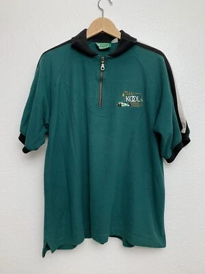 Camisa Polo Franchitti 27 Indy Car Racing Team Kool Verde Talla L Canadá Foto 1 de 4