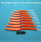 5pcs Fixed-Wing Aircraft  Brushless motor Aircraft orange nylon propeller  #977