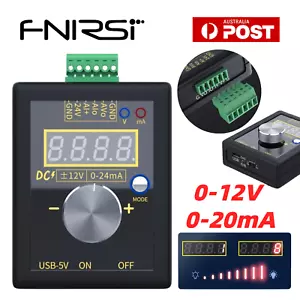 FNIRSI Signal Generator Adjustable Current Voltage Source Simulator 0-12V 0-20mA - Picture 1 of 14