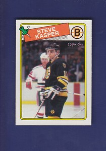 Steve Kasper 1988-89 O-PEE-CHEE OPC Hockey #176 (NM) Boston Bruins