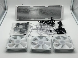 NZXT Kraken Elite 360 RGB 3x120mm AiO Liquid CPU Kühler - Mattweiß - Bild 1 von 5