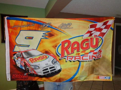 2008 Nascar - Ragu Racing - Gillett Evernham Motorsports Flag Cover