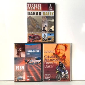 Dakar Rally 3 DVD Bundle Stories & Action of 30 Years of The Ultimate Challenge - Picture 1 of 3