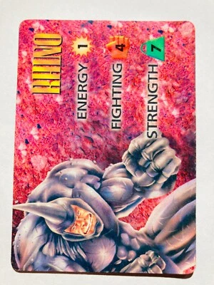 1995 X-men Rhino ' 95 Over Power Trading Card Game No. Rare F/S - Image 1 of 4