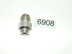 Aeroquip Hydraulic Male Flare Fitting 5/8 SAE JIC 37° x 1/2 SAE Straight Oring - Picture 1 of 2