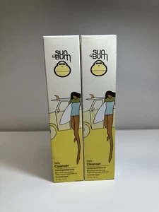 Sun Bum Daily Cleanser Hydrating & Balancing Face Wash Full Size 5oz (LOT OF 2) - Picture 1 of 6