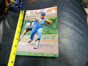 Phil Niekro autographed signed HOF 97 photo 5 - Picture 1 of 4