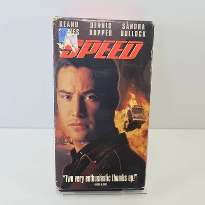 Speed (1994) VHS - Keanu Reeves/Sandra Bullock/Dennis Hopper - Image 1 of 4