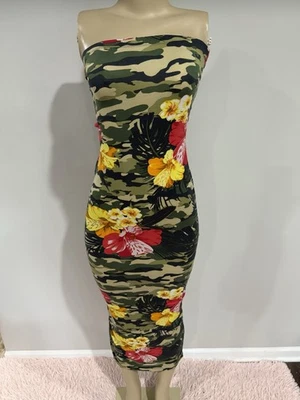 vestido talla mediana mujer vintage formal fiesta floral formal y2k vintage Foto 1 de 3