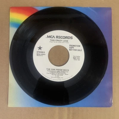 Black Friday 45 Sale - Oak Ridge Boys, This Crazy Love, Promo - Imagem 1 de 2