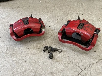 1990-1993 Acura Integra OEM Front Brake Caliper Pair Left Right DA6 Da9 DB2  - Image 1 of 4