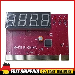 PC 4-digit Code Mainboard Motherboard Diagnostic Analyzer Tester PCI Card - Bild 1 von 4