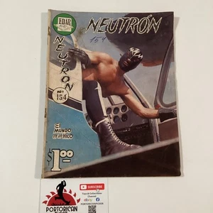 1965 SPANISH COMICS NEUTRON #154 LUCHA LIBRE PHOTO COMIC EDAR MEXICO WRESTLING - Picture 1 of 7