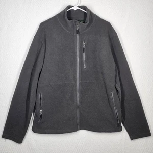 Cabela's Stillwater Supply Co. Herren Large Full Zip grau Fleece gefüttert Polyester - Bild 1 von 8