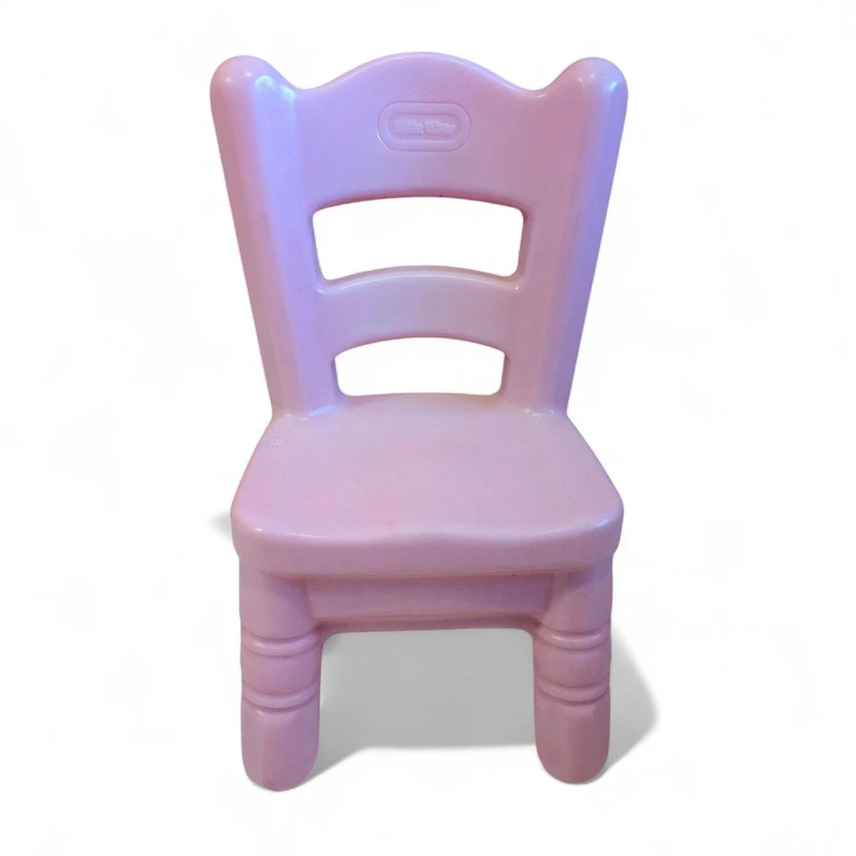 Little Tikes Pink Toddler Chair Plastic Seat Play Nursery 1990 Preschool Sturdy - Image 1 of 4