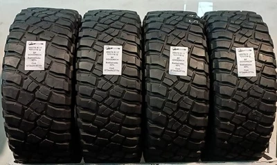 PNEUS USAGÉS PIÈCES 4 BFGOODRICH MUD TERRAIN T/A KM3 285/70 R17 121/118Q INVE... - Photo 1/4