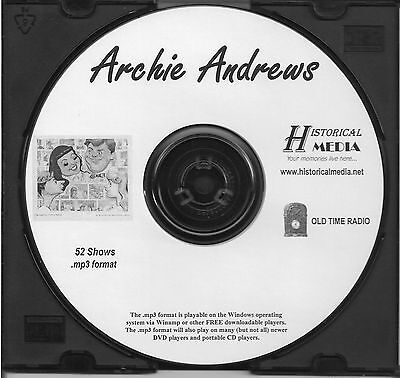 ARCHIE ANDREWS - 52 Shows - Old Time Radio In...