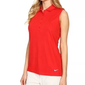 NWT Nike Golf Women's Dri-Fit Micro Polka Dot Sleeveless Top size:S ($70) - Picture 1 of 6