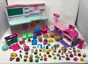 Shopkins Happyville High School Cutie Auto Konvolut Möbel Autos Zubehör - Bild 1 von 9