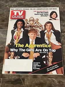 SELTEN große Kabel-TV-Guide Magazin 7.-13. Februar 2004 Donald Trump kein Etikett Neuwertig - Bild 1 von 4