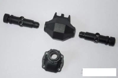 SSD Diamond Pro Axle Case SCX10 II SSD00211 Direct AR44 replacement +47g Front - Image 1 of 4