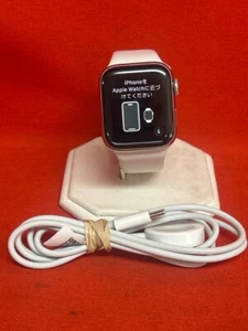Apple Watch Series 5 40mm Stainless GPS+Cell S/M White Spoort Band (CP1114102) - Zdjęcie 1 z 11
