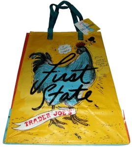 Trader Joe's  DELAWARE [The Diamond State] ~ 100% Polypropylene Reusable Bag - Picture 1 of 3
