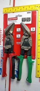 Craftsman 2 Piece Aviation Snips Set #910280 AIRCRAFT HOTROD RACER USA - Picture 1 of 3