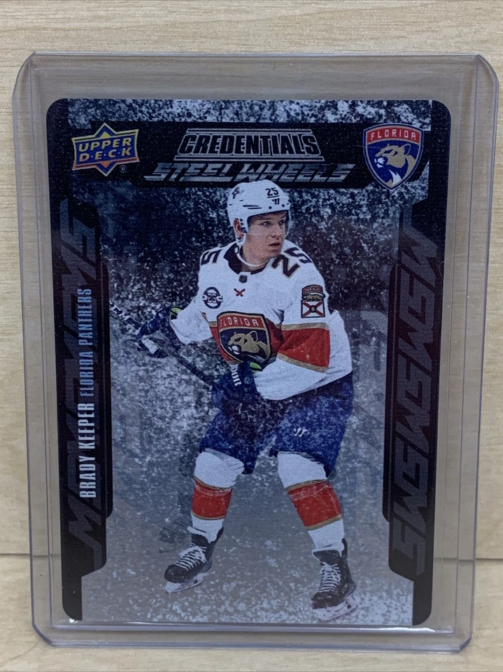 Brady Keeper 2019-20 UD Credentials ruedas de acero SW-13 Rookies Foto 1 de 2