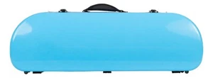 UK Half Moon etui skrzypcowe Fiberglass Street 4/4 M-case Blue Sky - Zdjęcie 1 z 12