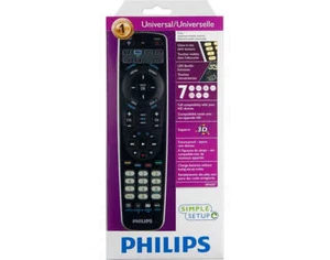 Philips 7 in 1 Universal Remote with Simple Setup SRP6207/27 (NEW) - Picture 1 of 1