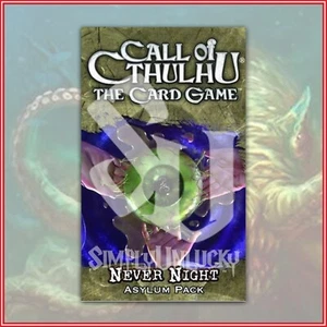 Call of Cthulhu TCG: Never Night - Pacchetto asilo 60 carte SIGILLATO - Foto 1 di 2