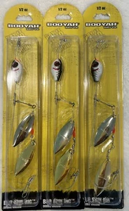 Plataforma de hoja de sauce Booya Bait Company Boo Spin - 1/2 oz - 3 piezas - (juego de 2) - Imagen 1 de 5