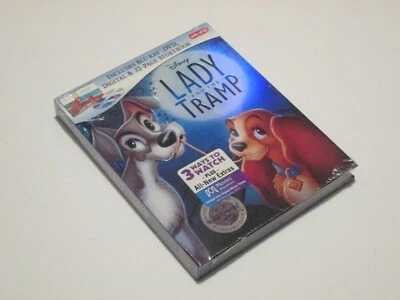Lady And The Tramp Blu-Ray + DVD + Digital HD (Expired) With 32-Page Storybook - Image 1 of 2