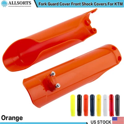 Cubiertas protectoras de horquilla delanteras para KTM 150 250 350 SX SX-F EXC XC-W XCF-W GASGAS MC Foto 1 de 4