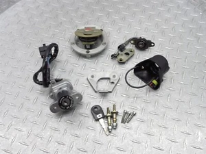 2004 02-06 Ducati Monster 620 M620 OEM Lock Set Gas Cap Ignition Key Locks Lot - Picture 1 of 16