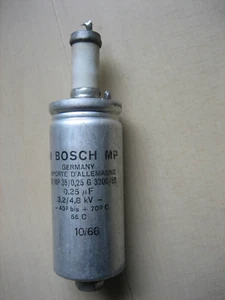 Bosch MP HV Kondensator 3,2 / 4,8KV- 0,25µF von 1966 KO/MP35 - Bild 1 von 3