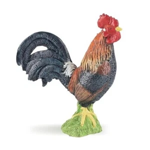 Figuras de Papo Gallo Galo de 2 1/4" de alto #51046 Farmyard Friends Nuevo en caja Granja - Imagen 1 de 1