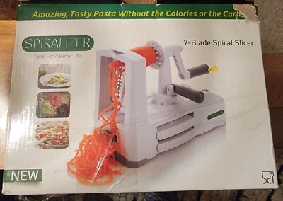 Cortadora espiral SPIRALIZER 7 hojas * Alimentación saludable de verduras * En caja Foto 1 de 4