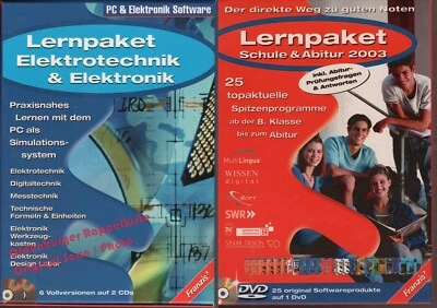 FRANZIS Lernpaket: Elektrotechnik & Elektronik + Schule & Abitur 2003 - Bild 1 von 4