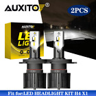 H4/9003/Hb2 Led Headlight Bulbs X1 Series Dual High/Low Beam White 6000K 16000Lm