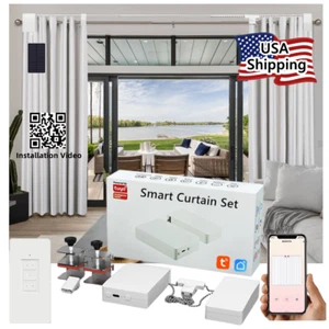 Smart Wi-Fi Curtain Opener Motor  Robot Remote Control Tuya  Smart Life  Alexa  - Picture 1 of 20