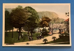 Lake Mohonk New York NY Putting Green c1910 Postcard golf - Picture 1 of 2