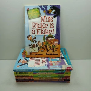 MY WEIRD Weirder Weirdest SCHOOL LOT OF 10 PB CHAPTER BOOKS Dan Gutman - Picture 1 of 5