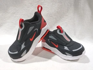 Nike Air Max Bolt (TDV) Gris Oscuro/B-Carmesí Niño Pequeño Tenis-Talla Asst Nuevas con Etiquetas - Imagen 1 de 8