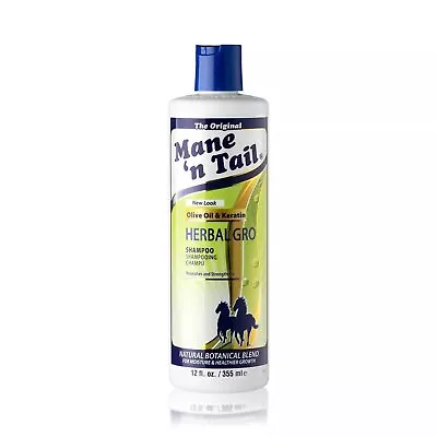 Mane n Tail Herbal Gro Shampoo Reduce Breakage with Olive Oil Complex 12 Ounce - Image 1 of 2