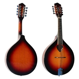 Bouzouki 8 Strings Bouzouki Guitar Spruce Top Mahogany Back Sunburst - Picture 1 of 7
