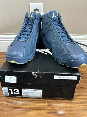 Talla 13 - Jordan 13 Retro Squadron Azul 2013 Foto 1 de 2